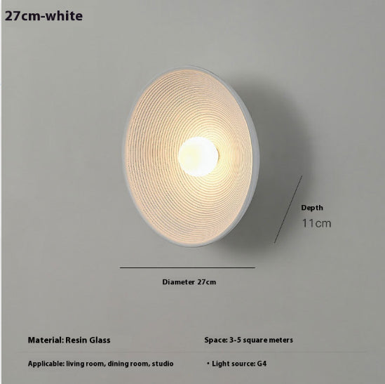 Nordic Background Wall Bedside Decorative Wall Lamp